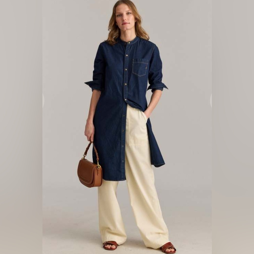 Billy Reid Double Dye Denim Dress